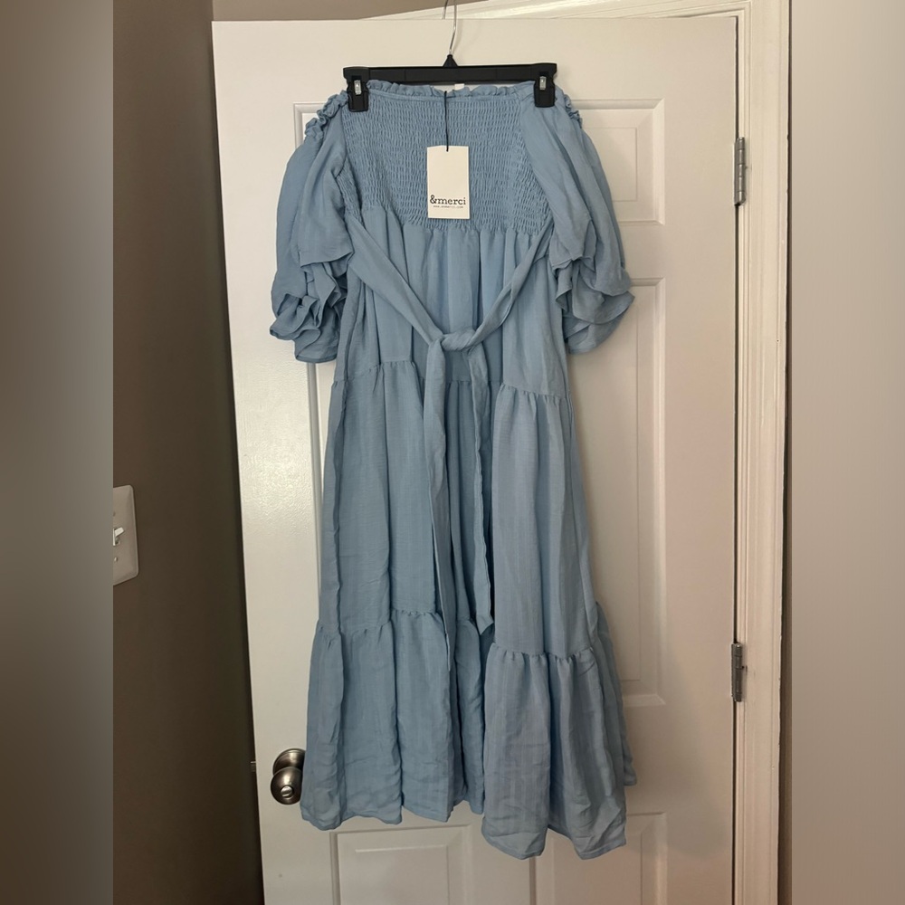 &merci midi dress